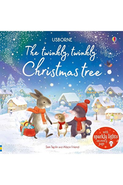 Usborne Carte pentru copii - Twinkly Twinkly Christmas Tree