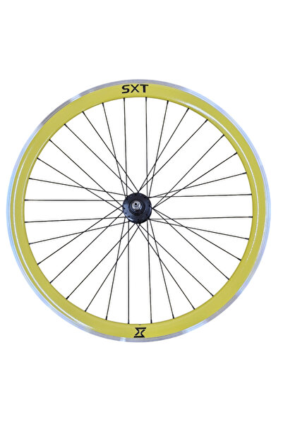 SXT Roata Spate Single Speed/Fixie 700-32H 40 mm Galben