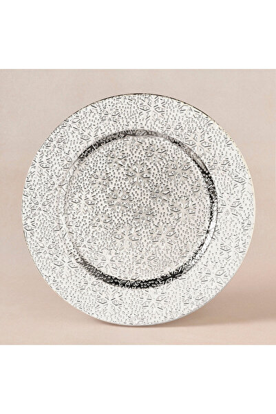 Karaca Home New Year Christmas Snow Supla Silver 33 cm