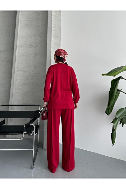 Moda İkra Logo Detailled Bottom Top Set