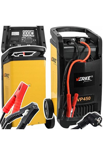 VERKE Statie incarcare, robot pornire, redresor, 12-24 V, 320 A,