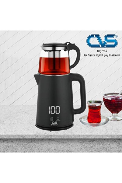 CVS DN 1553 DİGİTEA Isı Ayarlı Dijital Çay Makinesi