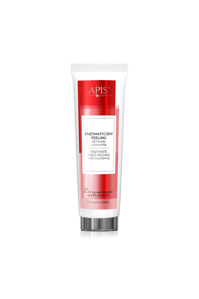 Apis Natural Cosmetics Peeling enzimatic Apis cu extract de merisoare pentru toate tipurile de ten, 100 ml