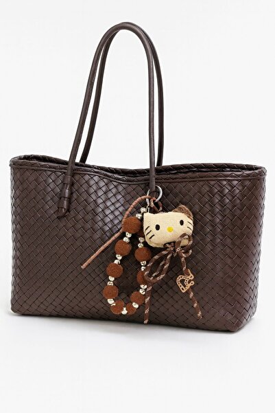 Çantacımstore Αξεσουάρ για τσάντα Καφέ Κρίκος-Δαχτυλίδι