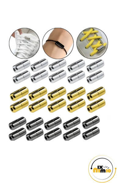 MixmioLife Metal Ayakkabı Bağcık Tokası Ayakkabı ve Giysi Bağcıkları için Uygun