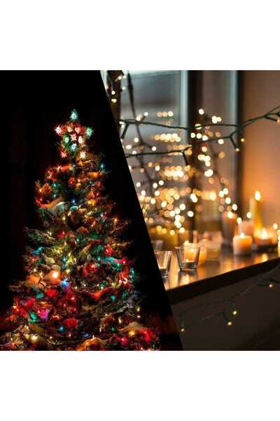 Goliat Lampki Choinkowe 600 LED Multikolor do Użytku Zewnętrznego 30m IP44 Zasilanie Sieciowe