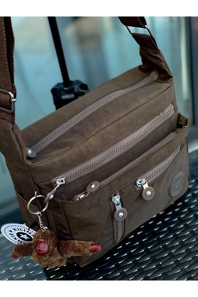 Çanta Trend Kılinkır Messenger Bag Multi-Pocket Cross Strap Rain Resistant Fabric KLNKR932