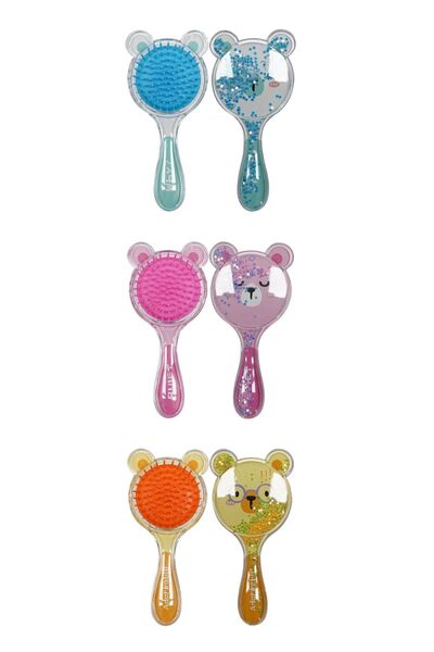 Ocean Comb Hair Lightener Suitable for All Hair Types Detangling Hair Brush 3 Pieces