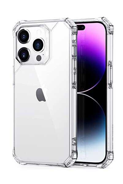 Generic Air Armor Clear Phone Cover for iPhone 12 Pro - Shock-Absorbing, Yell...