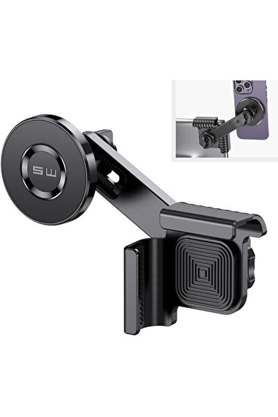 NALACAL Universal Magnetic Car Mount for Tesla Model 3/Y - Black