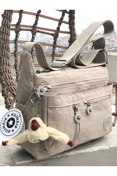 Çanta Trend Kılinkır Messenger Bag Multi-Pocket Cross Strap Rain Resistant Fabric