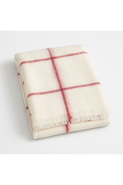 sf collection Women's Square Patterned Soft Textured Winter Scarf