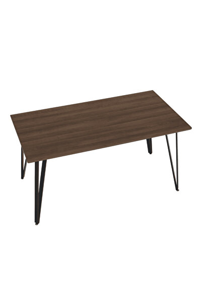 DacEnergy Dining table, oak / black, 150x80 cm, FRIADO