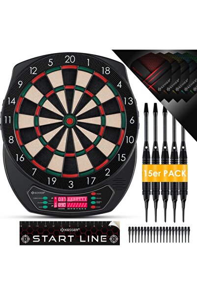 KESSER Tablă de darts KESSER® - Set electronic de darts Profi