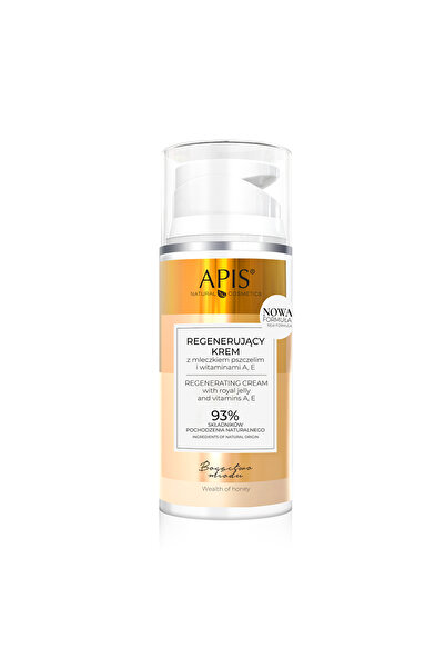 Apis Natural Cosmetics Wealth of Honey regenerating cream with royal jelly, honey, vitamins A and E, 100 ml