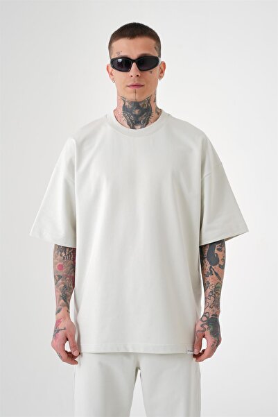 Machinist Ανδρικό μπλουζάκι Basic Cotton oversized Space Grey