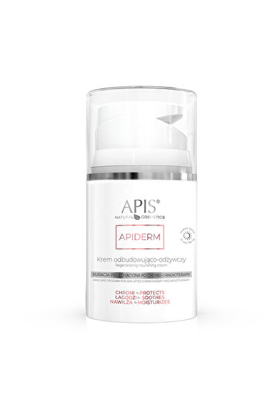 Apis Natural Cosmetics Apiderm repairing and nourishing day cream after chemotherapy and radiotherapy with SPF 10, 50 ml