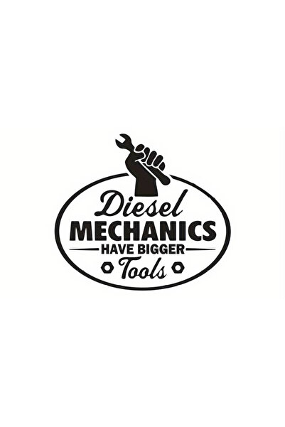 Generic Brand ملصق غطاء محرك السيارة بتصميم ميكانيكي للديزل، مناسب لسيارتك، م...