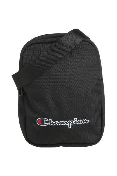 Champion Men's Black Polyester Crossbody Bag