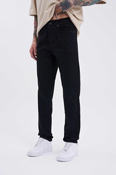 Machinist Men's Loose Fit Jeans Black