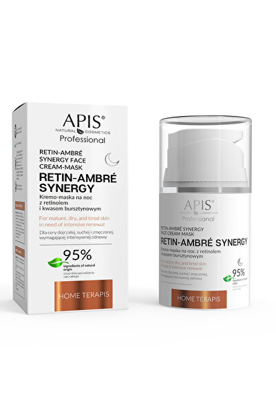 Apis Natural Cosmetics Retin-Ambre Synergy night cream-mask with retinol and succinic acid, 50 ml