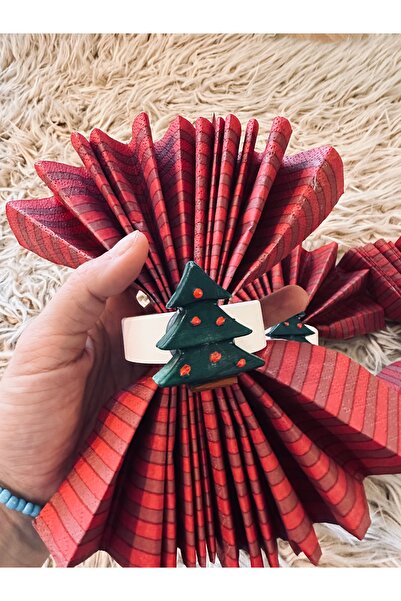 Style 3-Pack Christmas New Year Napkin Ring Napkin Holder