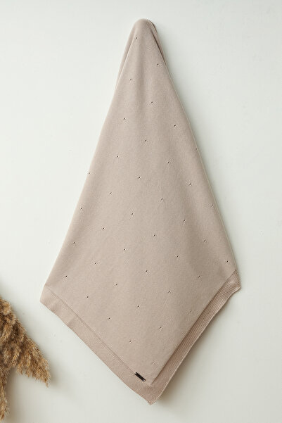 Babymio Lace-Like Knit Blanket