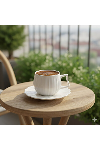 Paçi Papatya 6'lı kahve fincanı