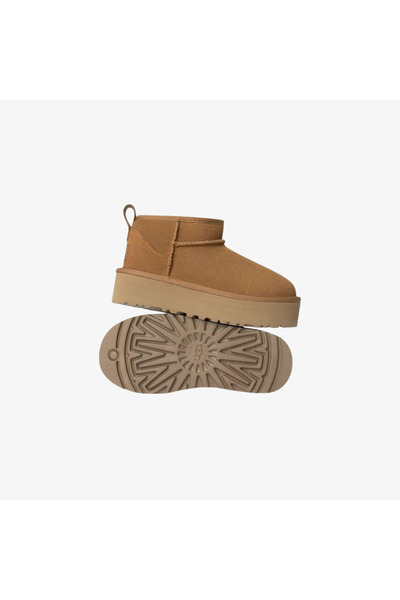 UGG Cizmă clasică Ultra Mini cu platformă „Chestnut”