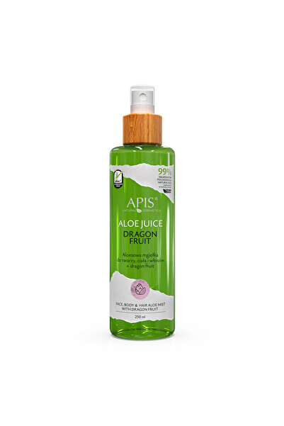 Apis Natural Cosmetics Spray mist tonic cu aloe si fructul dragonului pentru fata, corp si par, 250 ml