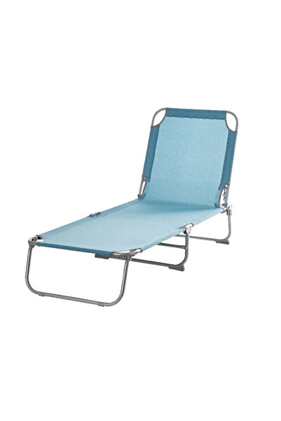 Simplyx Katlanabilir Şezlong Açık Mavi Uo Curaçao