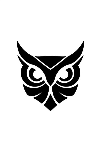 rez ملصق بومة 10×10 سم