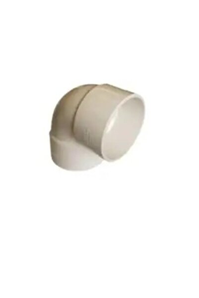 GENERAL White plastic 40 compression elbow (2 inches) - Zenith