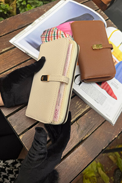 La La'Graccio Paris La'Graccio Paris Women's Cakes Handy Wallet Cream