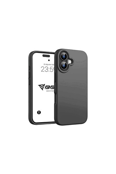BABİLDEN iPhone 16Plus Kılıf İnce Sıvı Silikon 3 Katmanlı Tam Kaplamalı Yumuş...