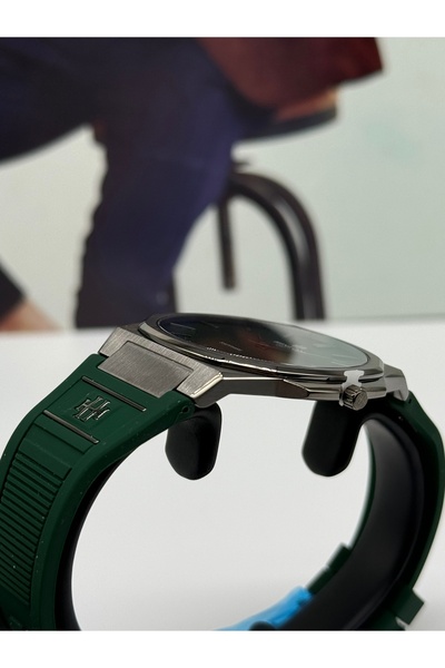 Hislon Ultra Slim Green Watch 3 Atm Waterproof with 3 Years Warranty