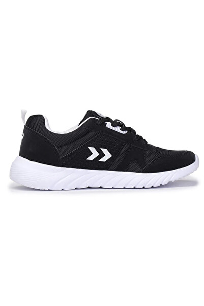 hummel Verona Black Comfortable Flexible Light Sole Sneaker