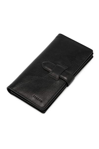 Tergan Siyah Hakiki Deri Erkek Cüzdan - S1CE00001670-B06