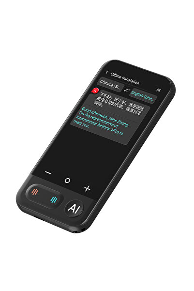 newdaki 4 İnç Android AI Translater Dil Çevirici 30 Dil Çevrimdışı ve Çevrimiçi Kayıt Dahili 8 GB 1500 mAH