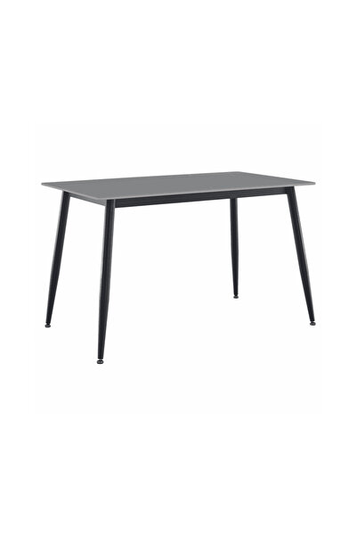 DacEnergy Dining table, marble grey/black, 121x71 cm, FLORENC TYPE 1