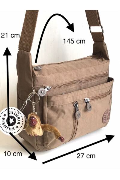 Çanta Trend Kılinkır Messenger Bag Multi-Pocket Cross Strap Rain Resistant Fabric