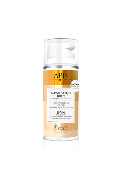 Apis Natural Cosmetics Wealth of Honey moisturizing cream with honey and turmeric for regeneration and nutrition, 100 ml