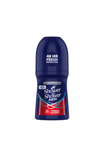 Shower To Shower Deodorant Roll-On for Men - ON-FRESH SPORT 50 ML (STM 75)