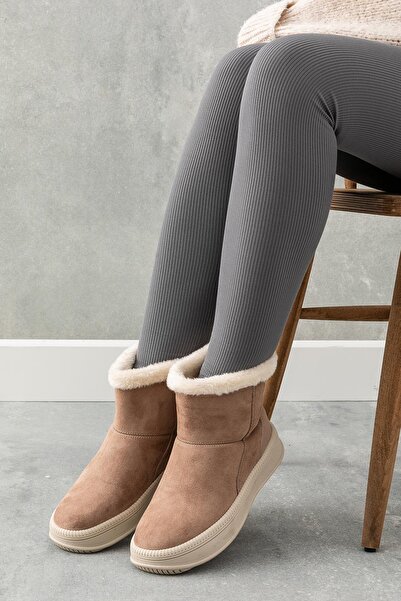 Golder Γυναικείες χειμερινές μπότες με αντιολισθητική σόλα από μάλλινη επένδυση