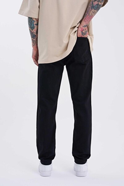 Machinist Men's Loose Fit Jeans Black