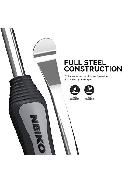 NEİKO طقم ذراع ملاعق الإطارات ٢٠٦٠٠A - ٥ قطع، فولاذ مقسّى ١١.٥ بوصة مع واقيات...