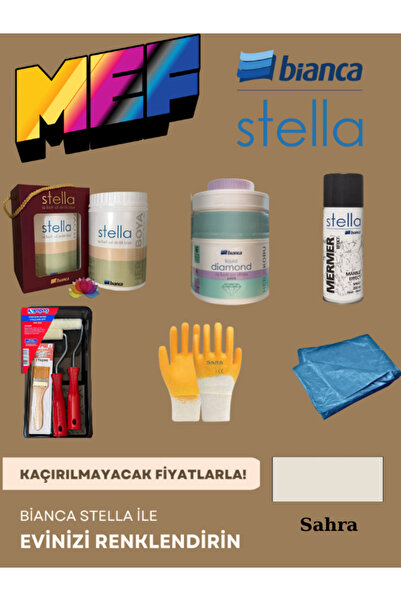 Bianca STELLA YENİ NESİL BOYAMA SETİ