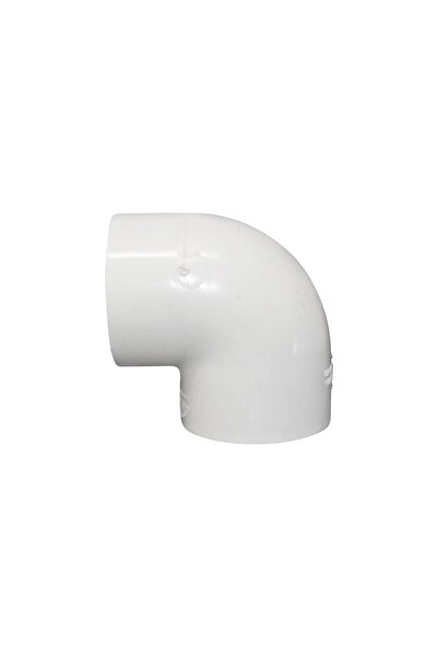 GENERAL White plastic angle elbow, 40-2 inch compression - Zent