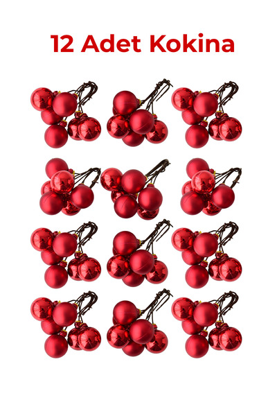 mystylee Mystyle red decorative cocking balls