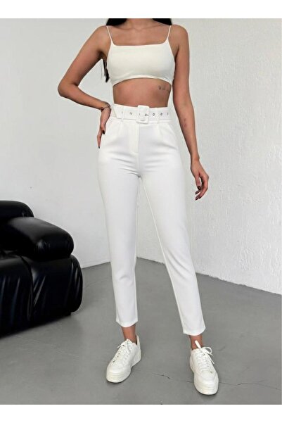 HA-KA GİYİM Γυναικεία πλισέ ζώνη διπλής όψης από εισαγόμενο ύφασμα υψηλής ποι...